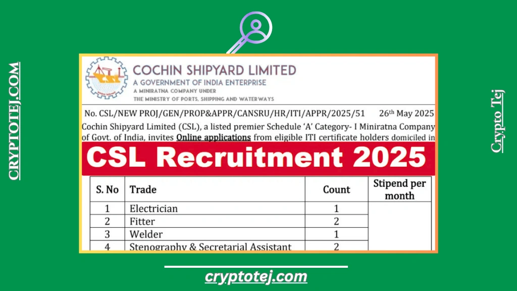 CSL Apprentice Recruitment 2025
