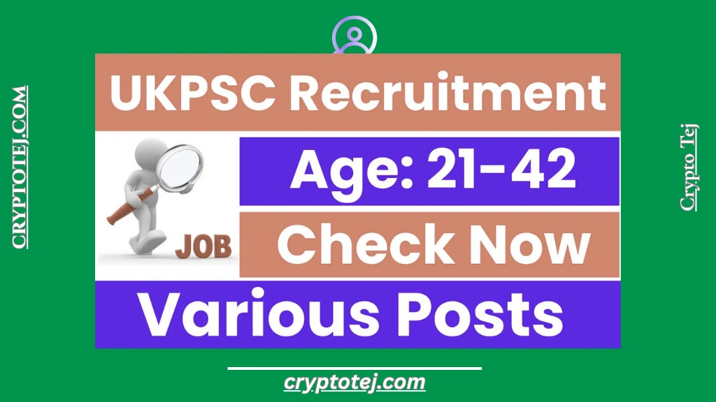 UKPSC PCS Recruitment 2025