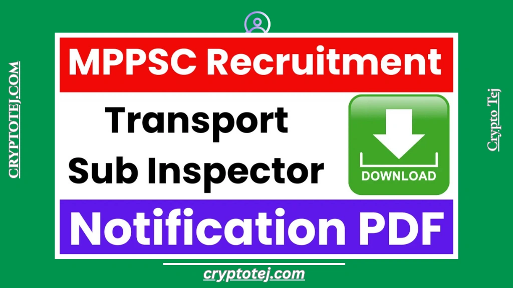 MPPSC Transport Sub Inspector Recruitment 2025